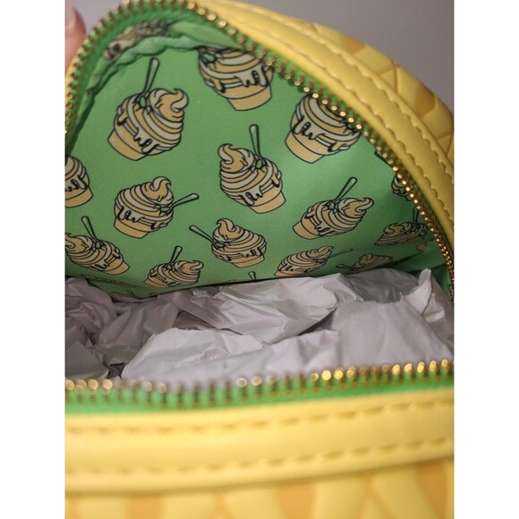 Dole Whip Loungefly \'24 Disney Eats Pineapple Swirl Back to School Backpack *NWT